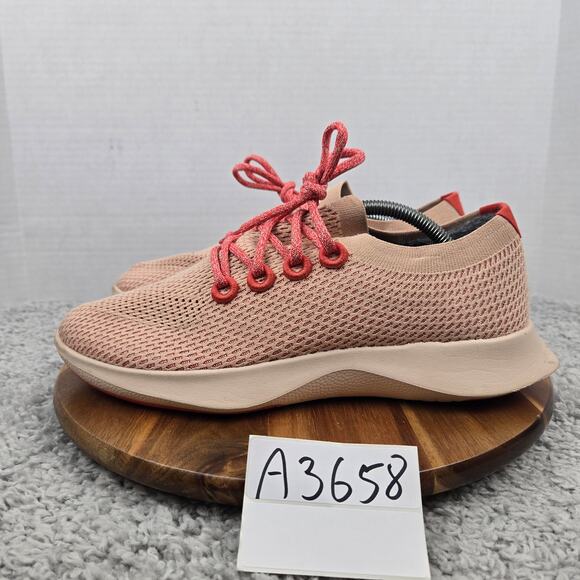 Allbirds Mens 11 Tree Dasher Peach Coral Athletic Active Gym Daily Running Shoe - Picture 1 of 12